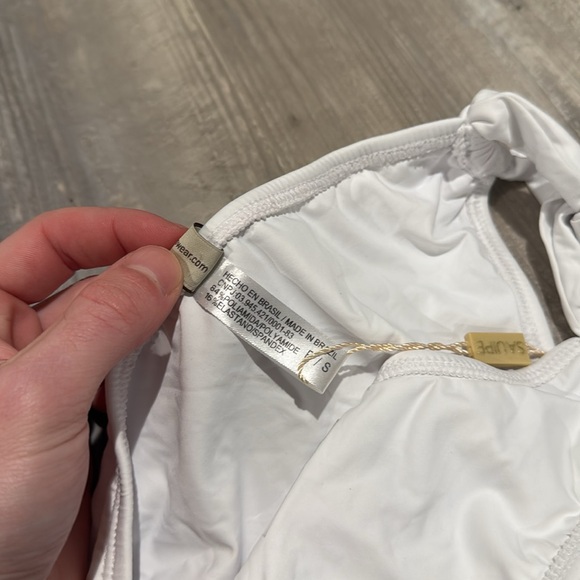 Sauipe Swimwear White Bikini Bottom - Picture 5 of 5